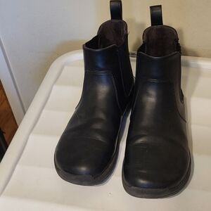 Black Chelsea Boot, 42, Barefoot